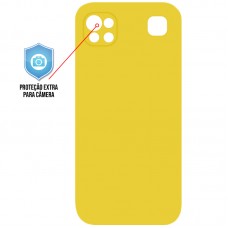 Capa para LG K92 - Silicone Case Amarela
